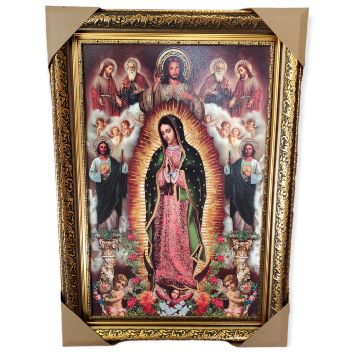 Our Lady of Guadalupe Varios Santos Marco Elegante