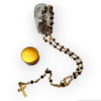 San Judas BROWN Rosary 12Pk (Rosarios En Botella) - Image 2