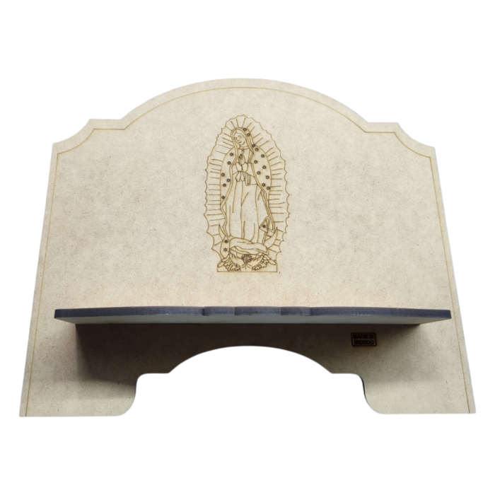 Porta Biblia l Con Imagen Guadalupe Cuerpo-Completo 14"x11"