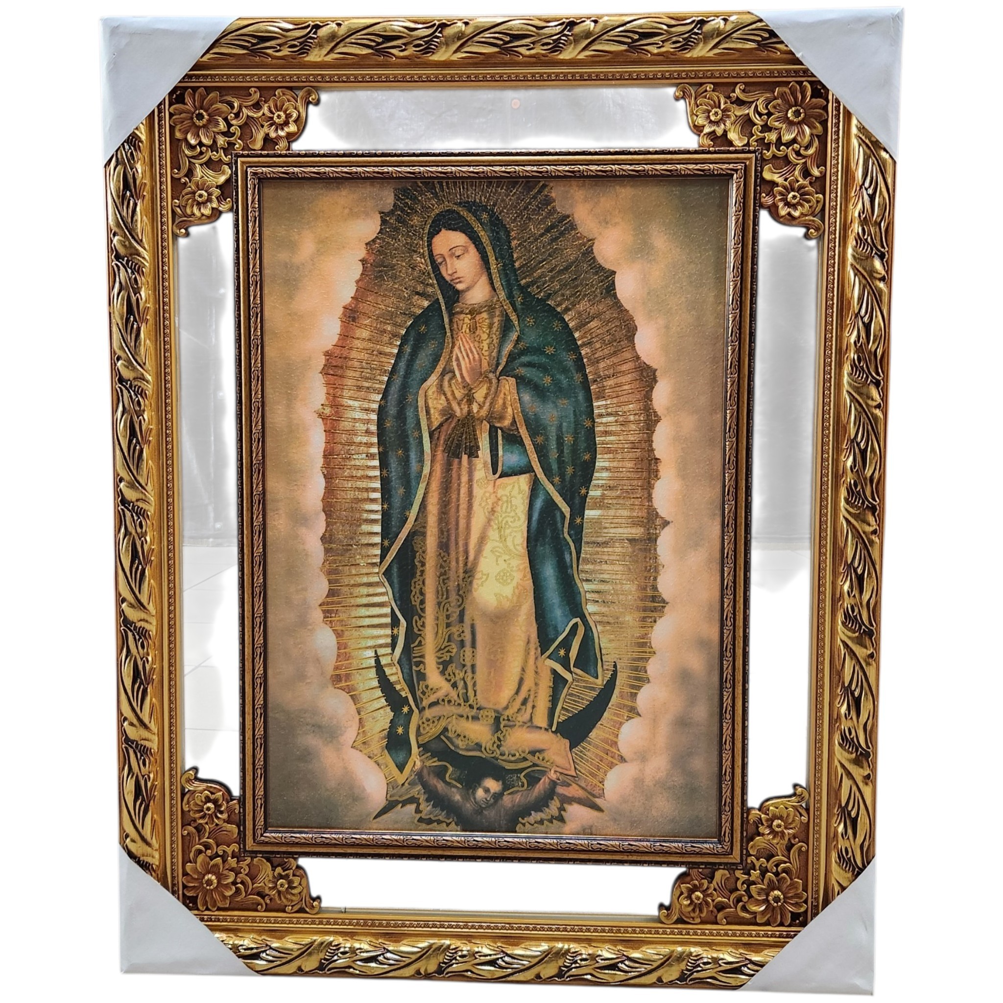 Our Lady of Guadalupe Original, Mirrored -34"x46"