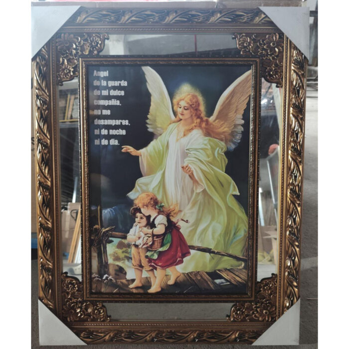 Angel De la Guarda, Mirrored 27"x34"