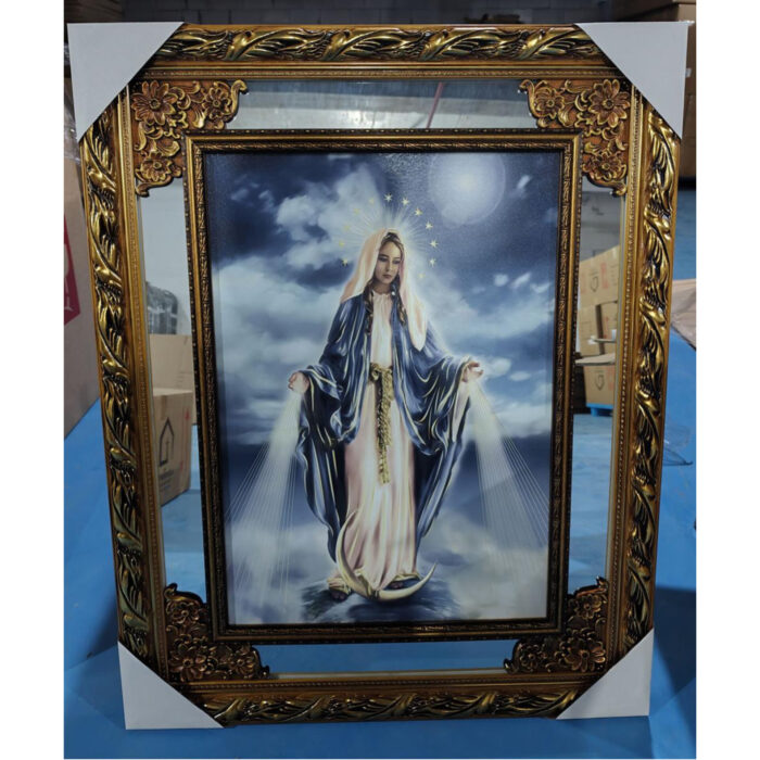 Virgen La Milagrosa, Mirrored 27"x34"