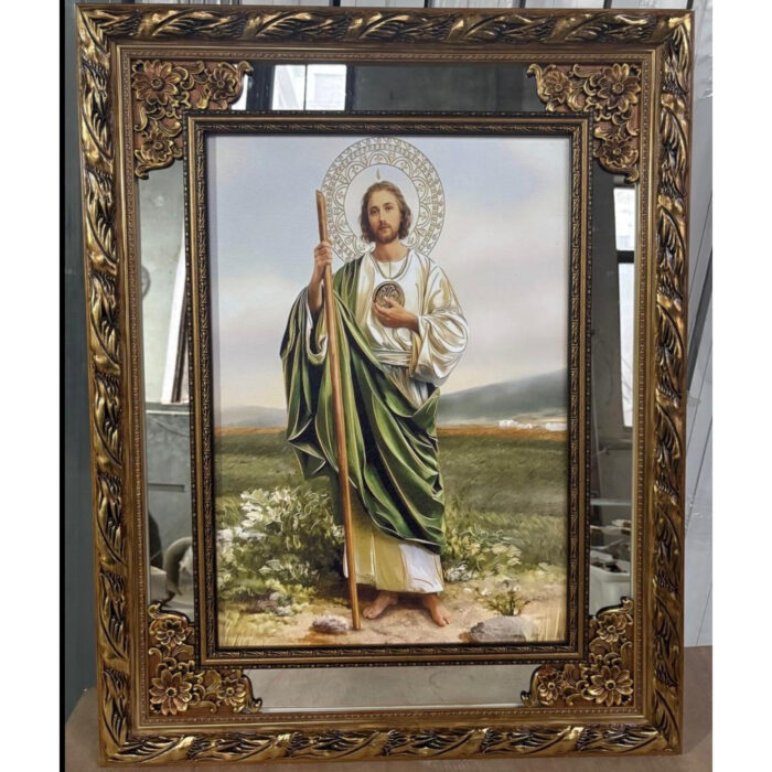 San Judas, Mirrored 27"x34"