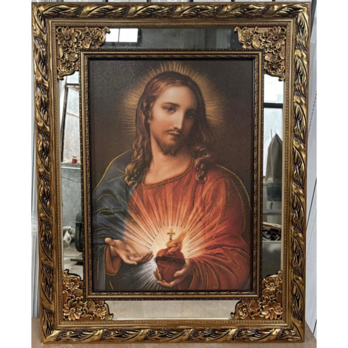 Sagrado Corazon de Jesus, Mirrored 27"x34"