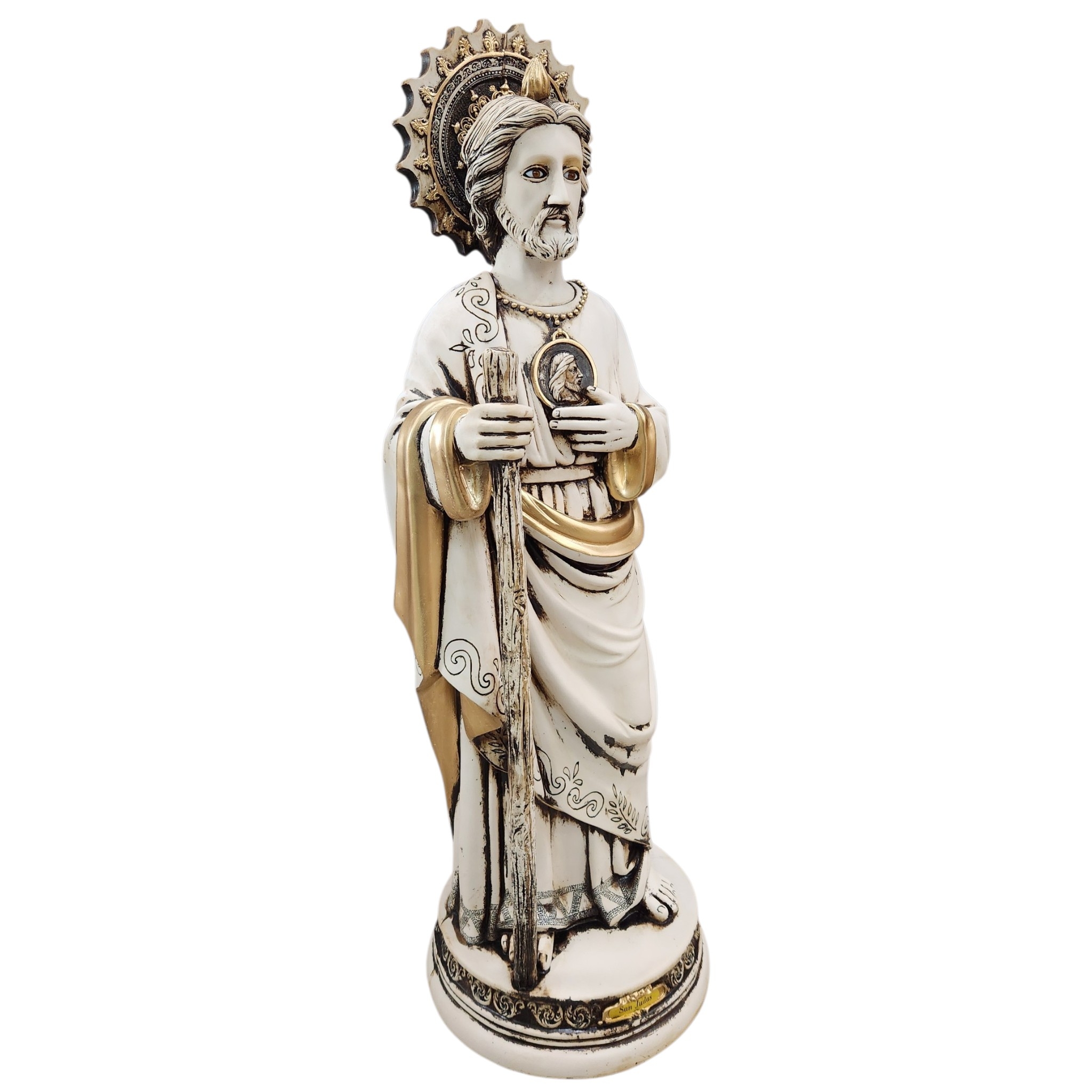 Saint Jude Blanco Mexicano* (Grabado) New* 36"