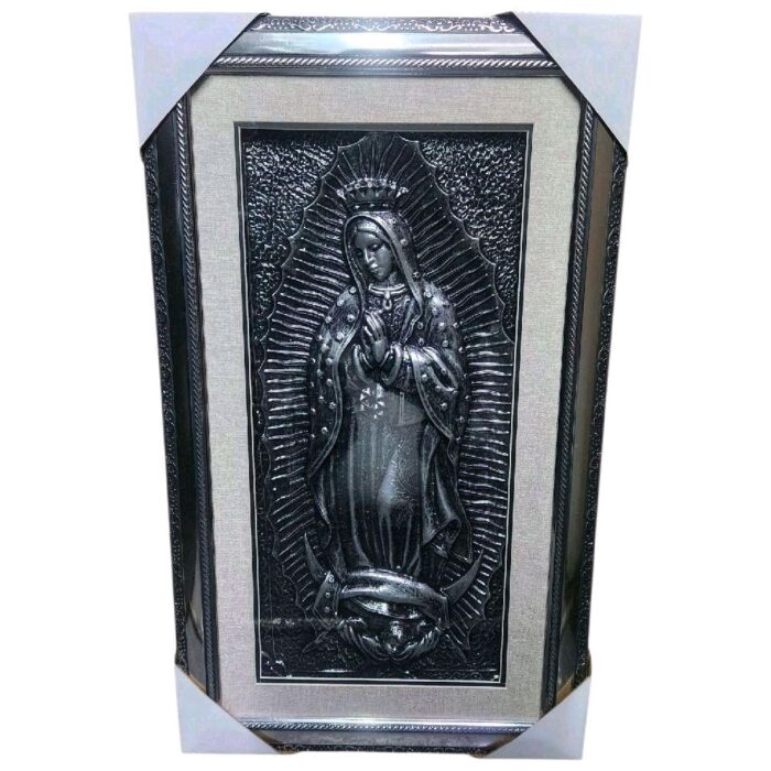 Our Lady Of Guadalupe, 3D- Silver 14"x24"