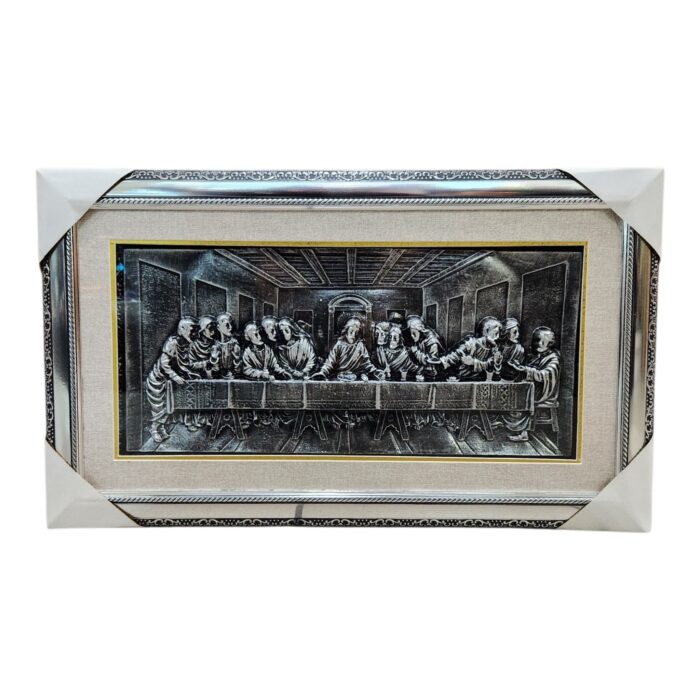 Ultima Cena, 3D- Silver 14"x24"