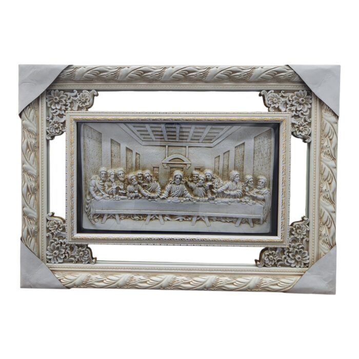 Last Supper, Mirrored - White S 23"x31"