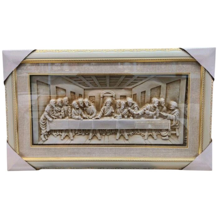 Ultima Cena, 3D- White 18"x31"