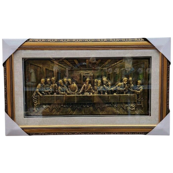 Ultima Cena, 3D- Gold 18"x31"